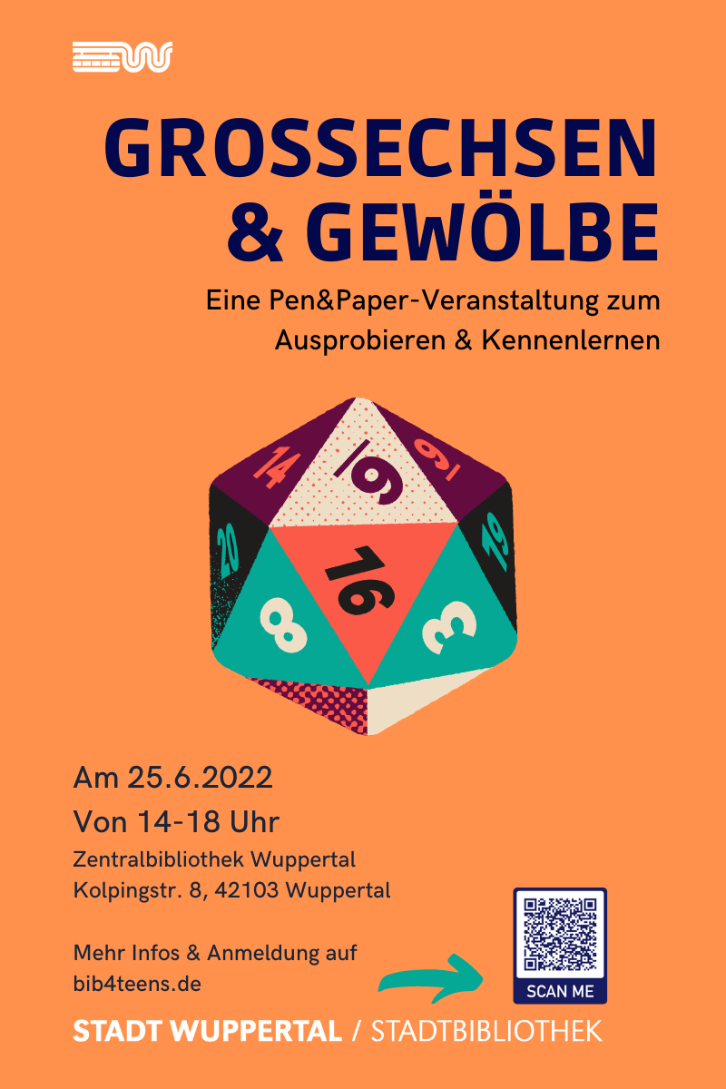 Großechsen & Gewölbe – Eine Pen&Paper-Veranstaltung zum Ausprobieren & Kennenlernen