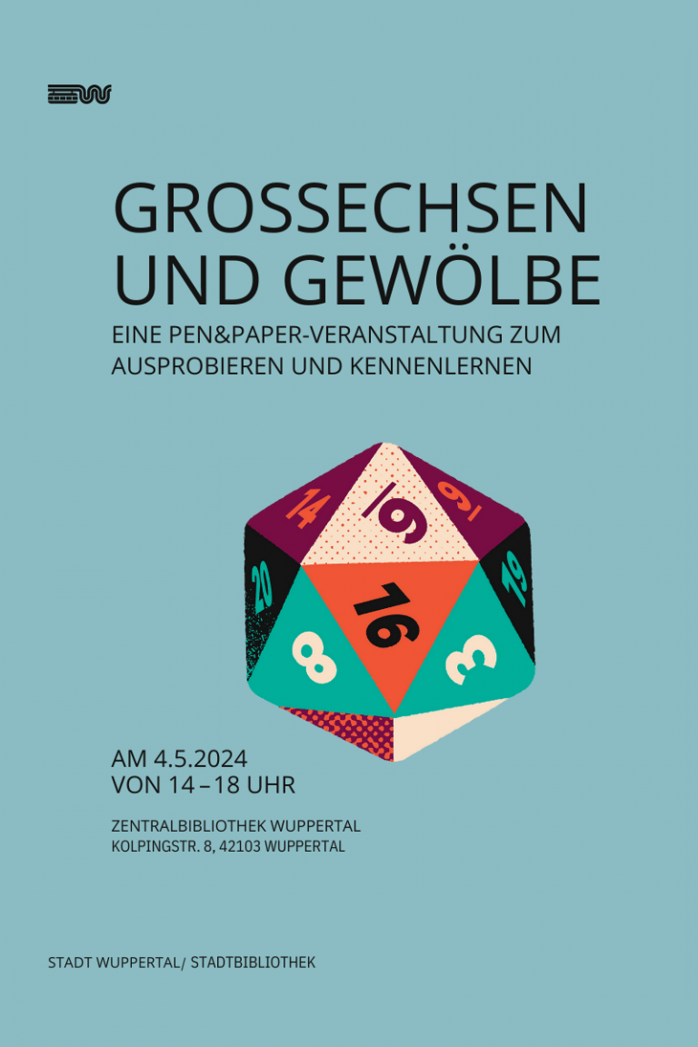 Großechsen & Gewölbe – Eine Pen&Paper-Veranstaltung zum Ausprobieren & Kennenlernen
